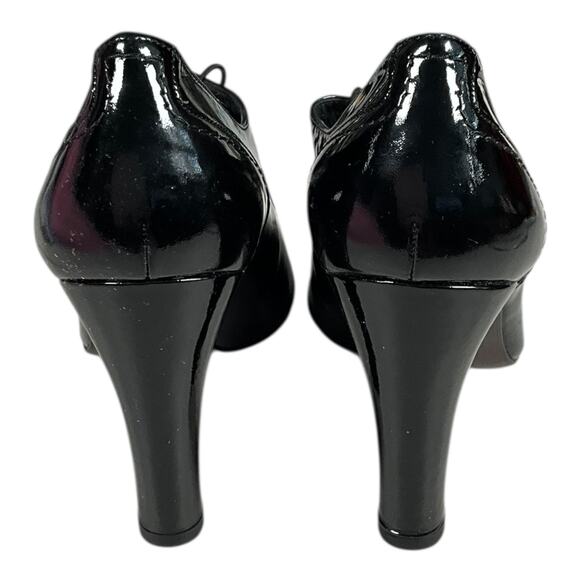 Stuart Weitzman Black Patent Leather Heels –Size 8 Made in Spain New Without Box - Picture 4 of 12